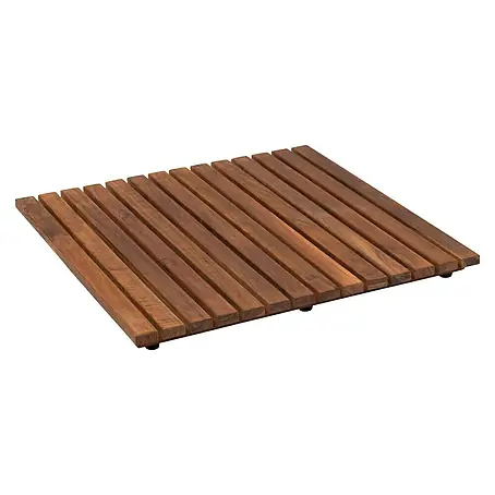 Tarima de baño Teca