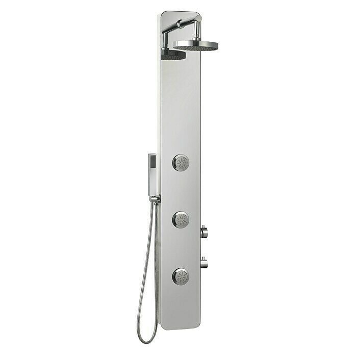 Rousseau Panel de ducha Gloss (Aluminio, 20,5 x 15 x 150 cm)