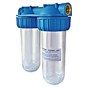 Bb agua Filtro de agua doble (Apto para: Distribución del agua)