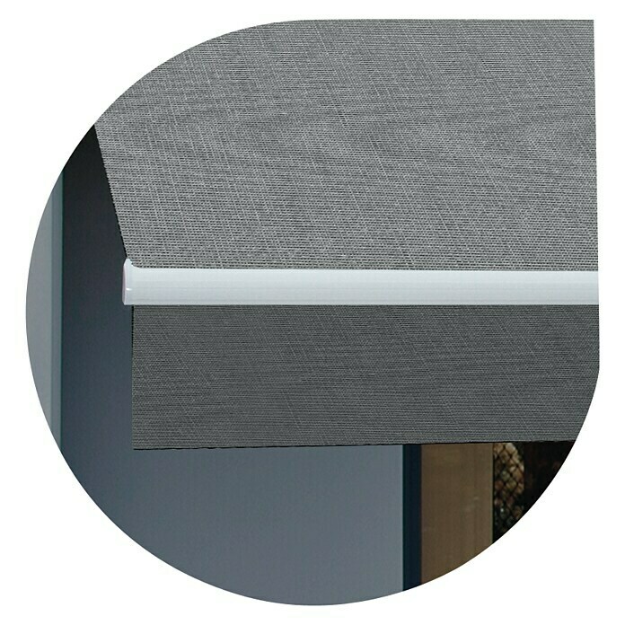 SmartSun Toldo de brazos articulados Original Kit Acrílico (Gris, Ancho: 3 m, Caída: 2 m)