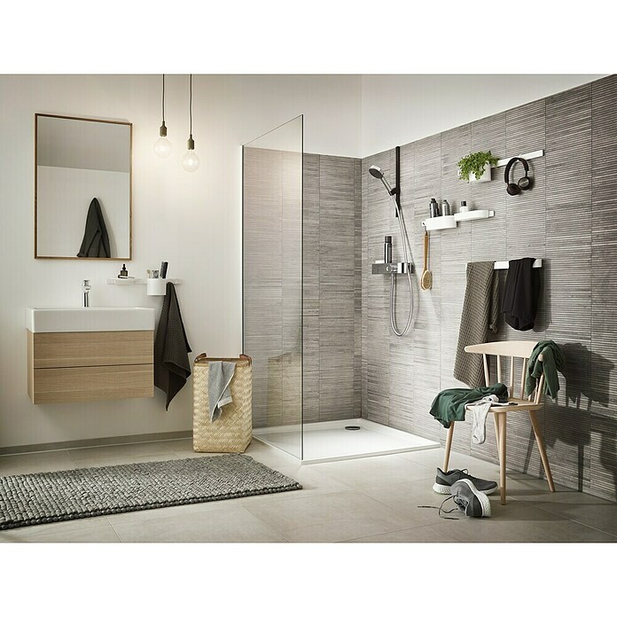 Hansgrohe Pulsify Select S Handbrause 105 Relaxation EcoSmart (Anzahl Funktionen: 3 Stk., Durchmesser: 10,5 cm, Chrom) | BAUHAUS