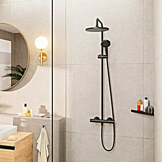 Hansgrohe Vernis Blend Brause-Set 240 (Lochabstand: 15 cm, Schwarz)