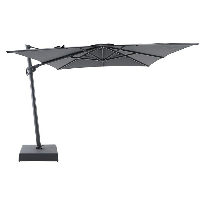 Sunfun Parasol de jardín Corfu (Antracita, L x An: 400 x 300 cm) | BAUHAUS