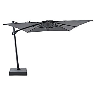 Parasol de jardín Corfu (Antracita, L x An: 400 x 300 cm)