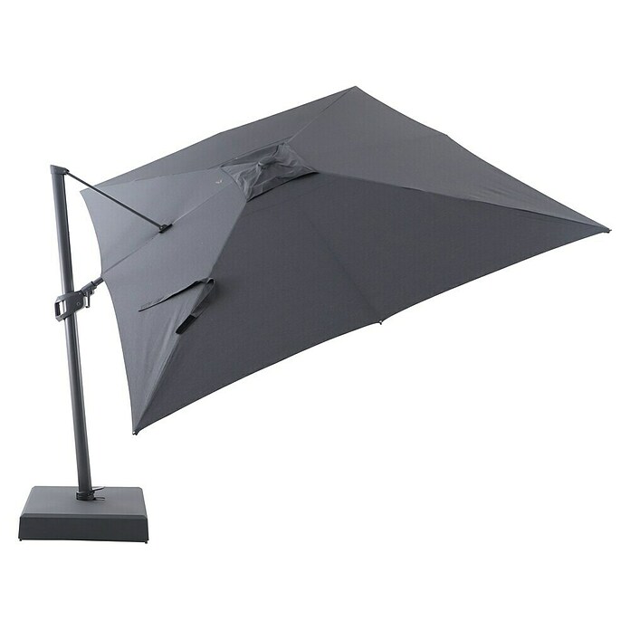 Sunfun Parasol de jardín Corfu (Antracita, L x An: 400 x 300 cm) | BAUHAUS