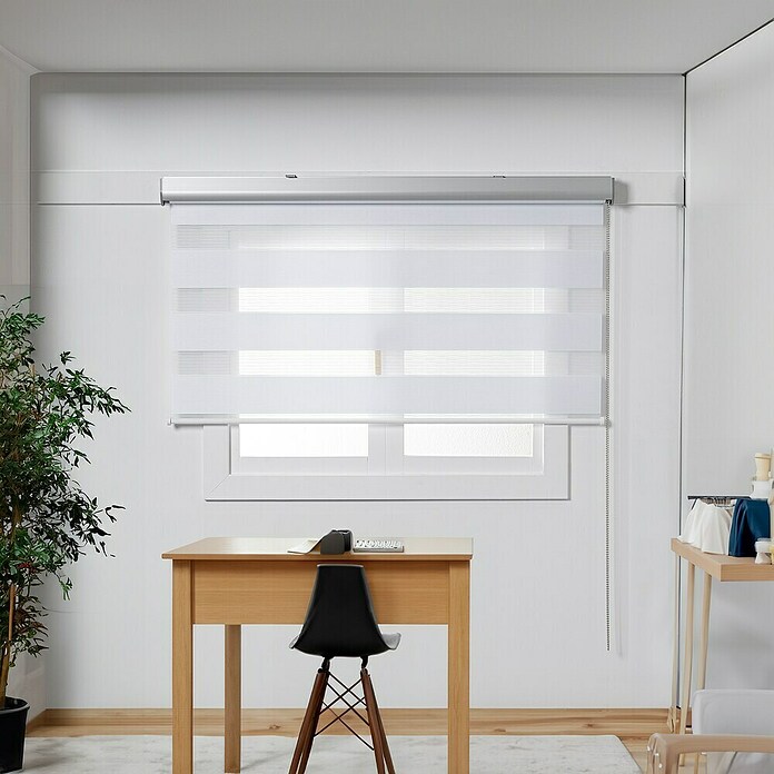 Estor noche y día Premium (An x Al: 200 x 250 cm, Blanco) | BAUHAUS
