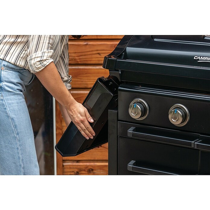 Campingaz Barbacoa de gas Onyx Premium (Superficie de la parrilla (An x Pr): 61 x 46 cm, 3,4 kW, Número de quemadores: 4) | BAUHAUS