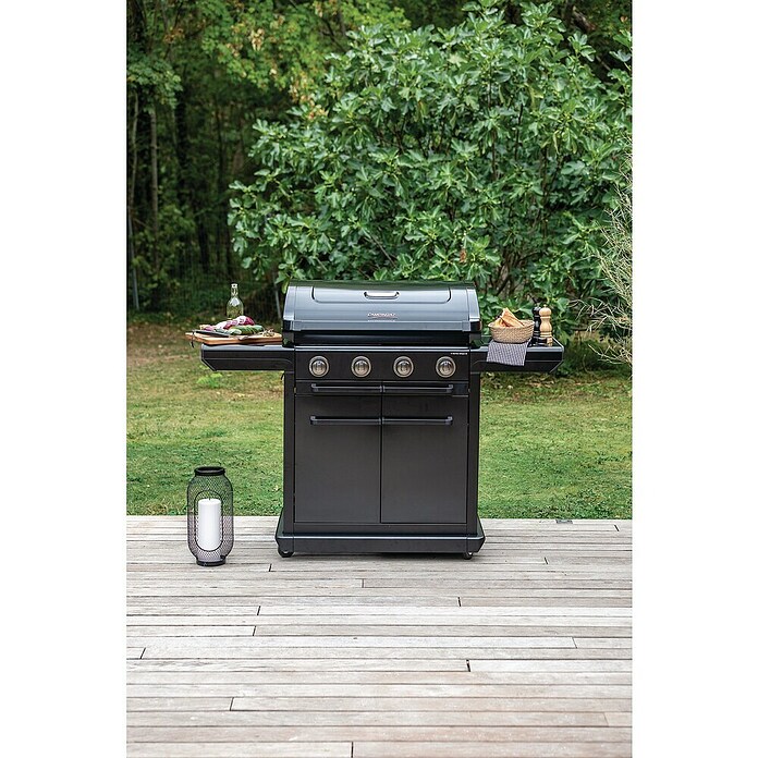 Campingaz Barbacoa de gas Onyx Premium (Superficie de la parrilla (An x Pr): 61 x 46 cm, 3,4 kW, Número de quemadores: 4) | BAUHAUS