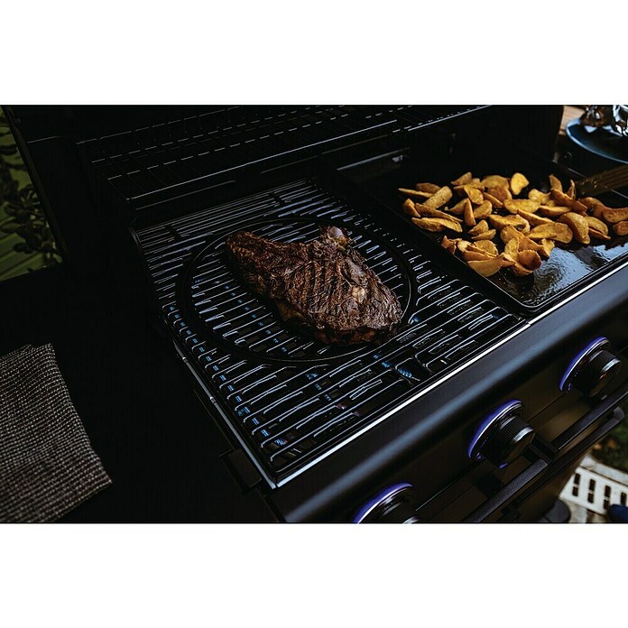Campingaz Barbacoa de gas Onyx Premium (Superficie de la parrilla (An x Pr): 61 x 46 cm, 3,4 kW, Número de quemadores: 4) | BAUHAUS