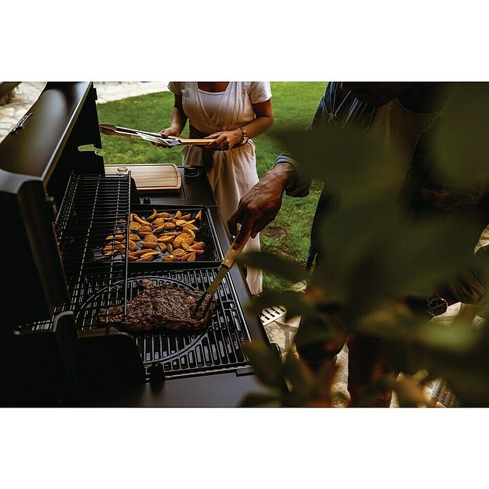 Campingaz Barbacoa de gas Onyx Premium (Superficie de la parrilla (An x Pr): 61 x 46 cm, 3,4 kW, Número de quemadores: 4) | BAUHAUS