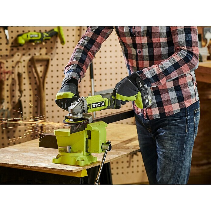 Ryobi ONE+ Maschinen-Set Combo Kit R18CK4G-252S (18 V, 2 Akkus, 2 Ah - 5 Ah, 8 -tlg.) | BAUHAUS