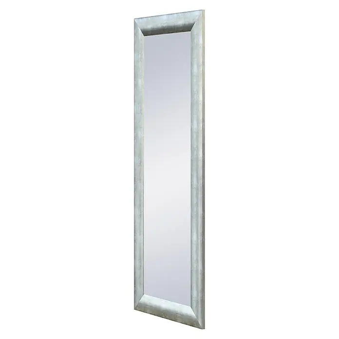 Espejo de pared Fantasía - 56 x 136 cm, Plateado - Elegante espejo con marco plateado. Este espejo proporciona un reflejo claro y es una pieza decorativa con estilo para cualquier habitación.