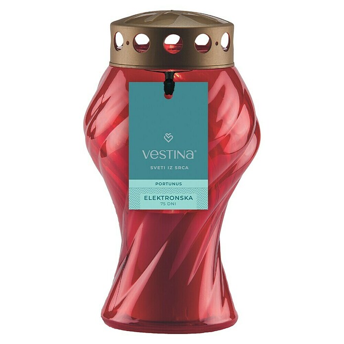 LED tinjajuća svijeća Vestina Classic  (Crvene boje) | BAUHAUS