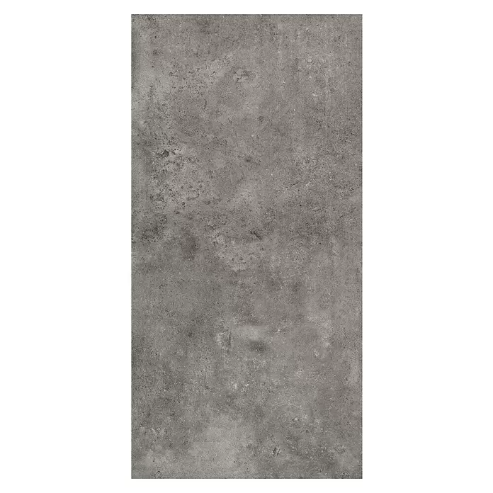 My Home Feinsteinzeugfliese - 60 x 120 cm, Dunkelgrau, Matt - Dunkelgraue Beton- oder Steintextur mit subtilen Variationen.