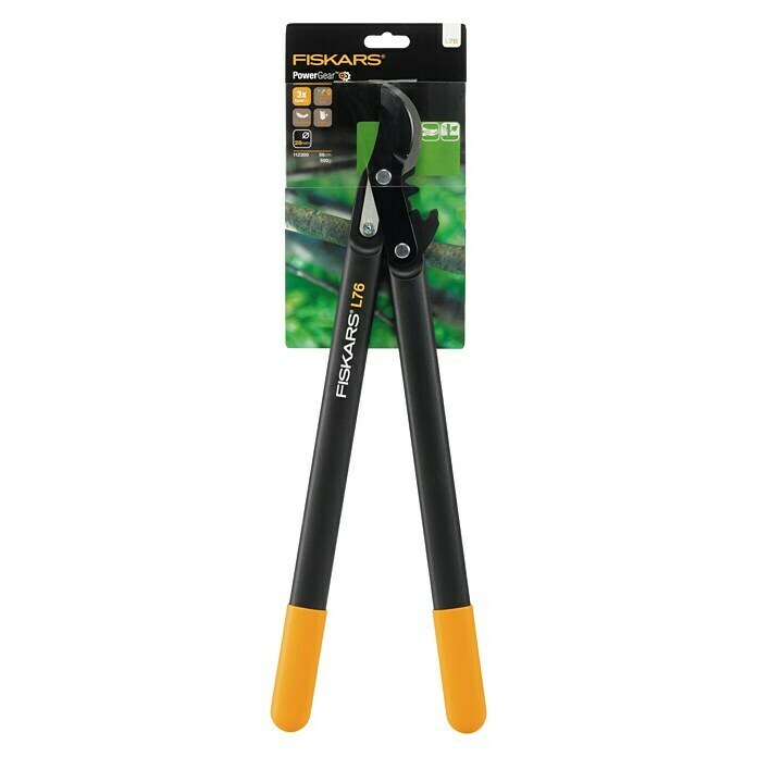 Fiskars Hebel-Astschere (Bypass, Max. Aststärke: 28 mm)