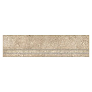 My Home Stufen- & Abdeckplatte (120 x 30 cm, Beige, Glasiert)