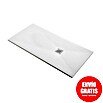Camargue Plato de ducha Deva (L x An: 120 x 70 cm, Materiales naturales, Blanco) | BAUHAUS