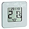 Termo-higrómetro Reloj plata (Temperatura actual, 10,4)
