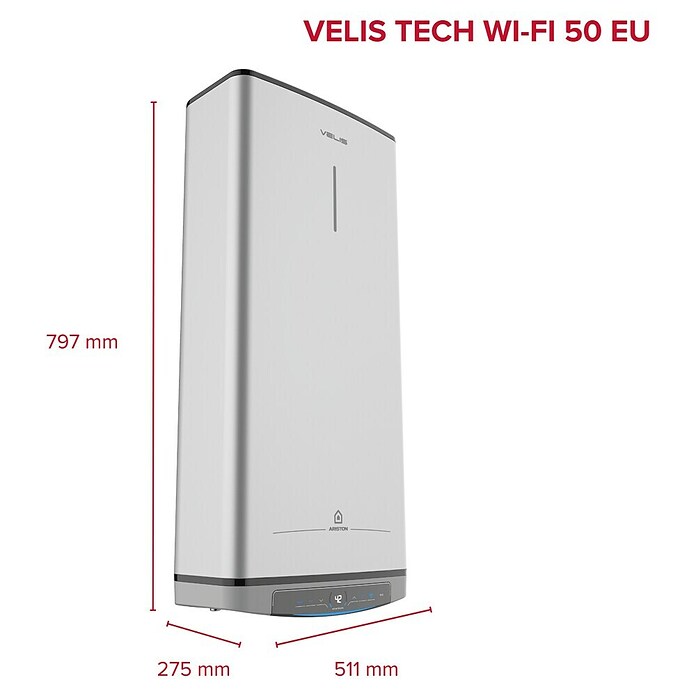 Ariston Bojler Velis Tech WiFi  (50 l, 1,5 kW) | BAUHAUS