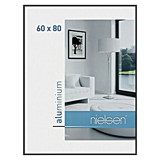 Nielsen Alurahmen Pixel (60 x 80 cm, Schwarz)
