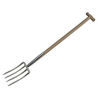 Spatengabel (Arbeitsbreite: 17 cm, Anzahl Zinken: 4, T-Stiel)
