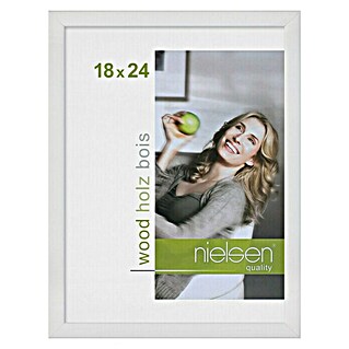 Nielsen Holzrahmen Zoom (18 x 24 cm, Weiß)