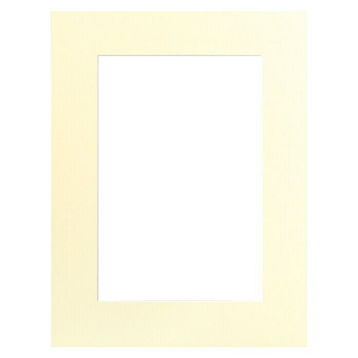Nielsen Passepartout White Core (Bisquit, L x B: 30 x 40 cm, Bildformat: 20 x 30 cm)