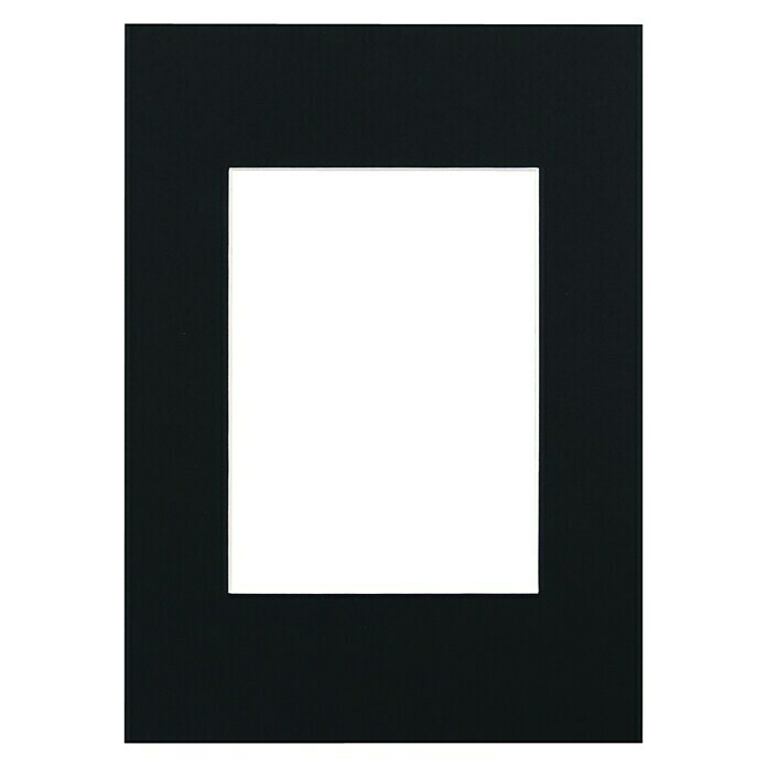 Nielsen Passepartout White Core (Schwarz, L x B: 21 x 29,7 cm, Bildformat: 13 x 18 cm)