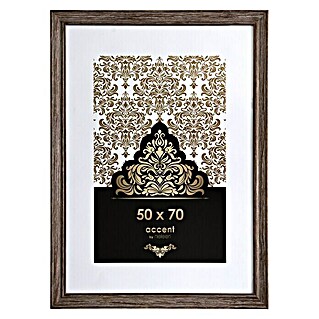 Accent Holzrahmen Vintage (50 x 70 cm, Braun)