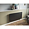 Ximax Raumheizkörper P1 Duplex Horizontal (52 x 120 cm, 1.288 W, Anthrazit)