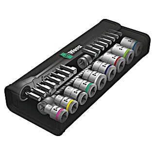 Wera Dopsleutelset 8100 SB 8 (29 -delig, Grootte aandrijving: ⅜″)