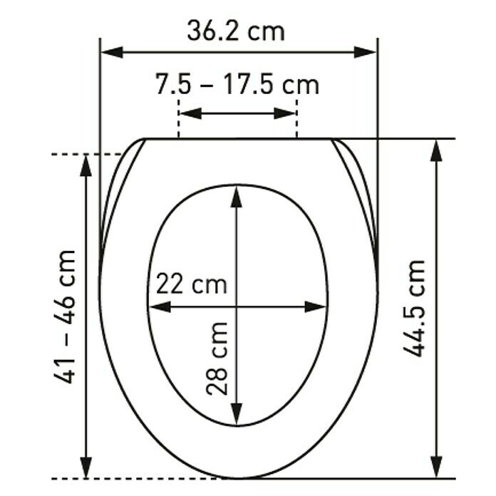 diaqua Siège de WC Laval