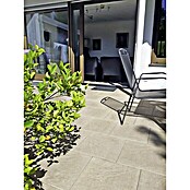 EHL Terrassenplatte Nubia (Sand, 40 x 40 x 3,7 cm, Beton)