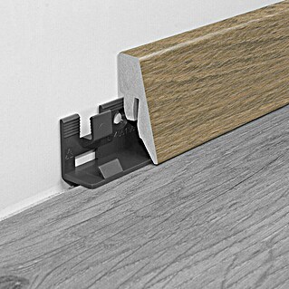 LOGOCLIC Plint (260 cm x 19 mm x 40 mm, MDF)