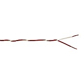 Klingeldraht (Kabeltyp: Y, 20 m, Rot/Weiß)