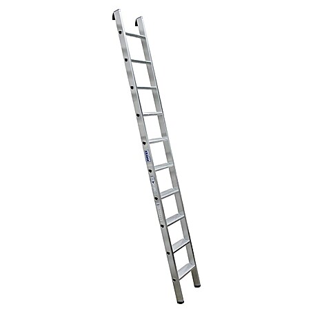 Krause Stabilo Anlegeleiter + S (Anzahl Tritte: 10 Stk., Arbeitshöhe: 3,6 m, Aluminium)