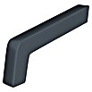 Sarei Seitenteile (PVC, Anthrazit, 165 x 30 x 40 mm, 2 Stk.)