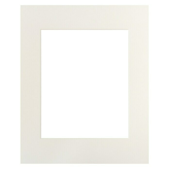 Nielsen Passepartout MSK NaturCreme, 40 x 50 cm, Bildformat: 28 x 35 cm Front View