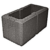 Gartenmauer Ambienta (40 x 20 x 20 cm, Anthrazit, Beton)