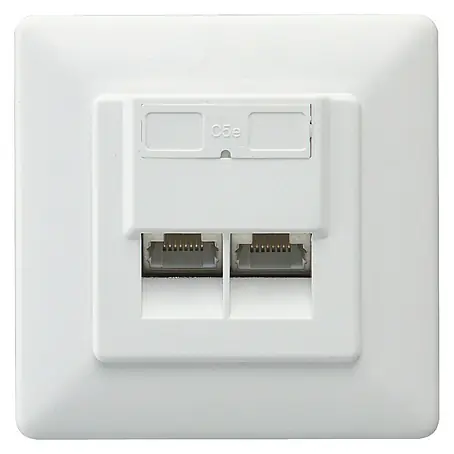 Schwaiger  Netzwerk-Anschlussdose CAT 6