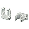 Klemmschelle (EN 20, PVC, Ca. 120 N, Hellgrau, 30 Stk.)