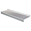 Sarei Fensterbank nach Maß (Aluminium, Max. Zuschnittsmaß: 300, Weißaluminium/Silber, Breite: 7 cm)