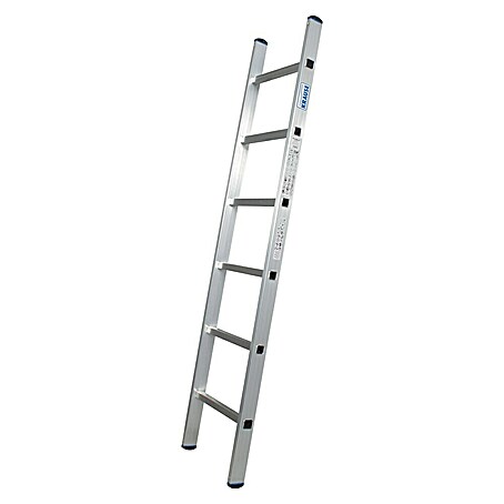 Krause Stabilo Anlegeleiter (Anzahl Tritte: 6 Stk., Arbeitshöhe: 2,8 m, Aluminium)