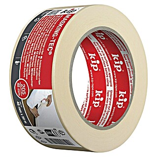Kip Fina krep samoljepljiva traka (Samoljepljivo, 50 m x 48 mm x 0,13 mm, Otpornost na temperaturu: Do 80 °C)