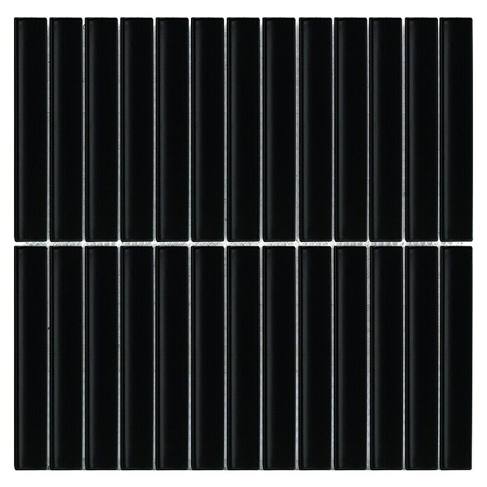 Malla mosaico Line (29,9 x 29,9 cm, Black, Mate, 1 pzs.) | BAUHAUS