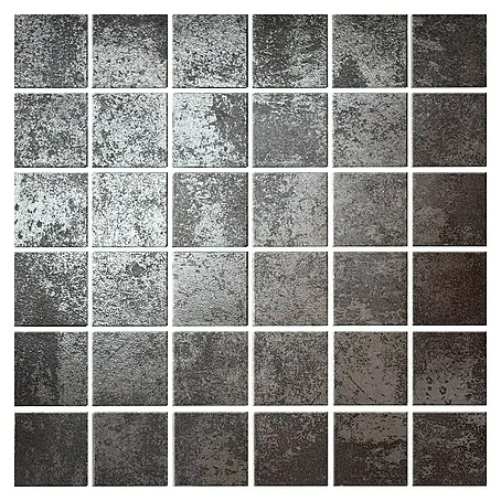 Malla mosaico metal