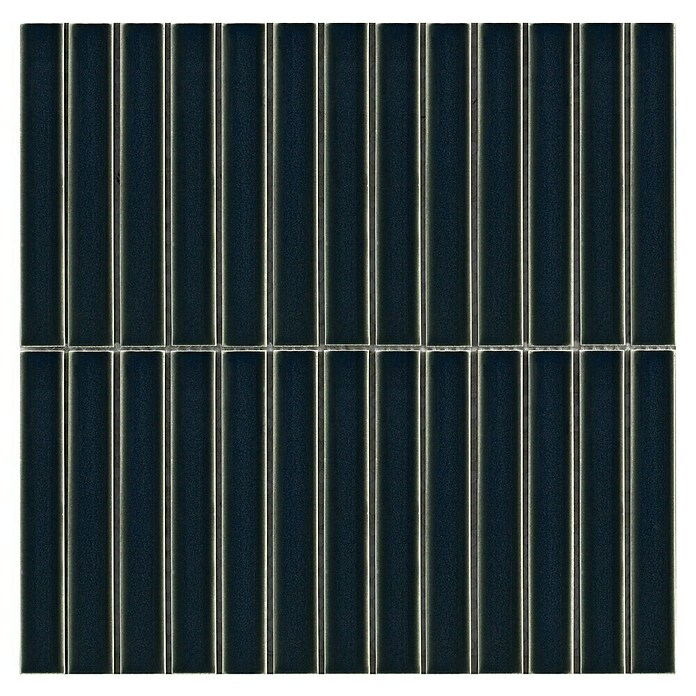 Malla mosaico Line (29,9 x 29,9 cm, Blue, Brillante, 8 pzs.) | BAUHAUS