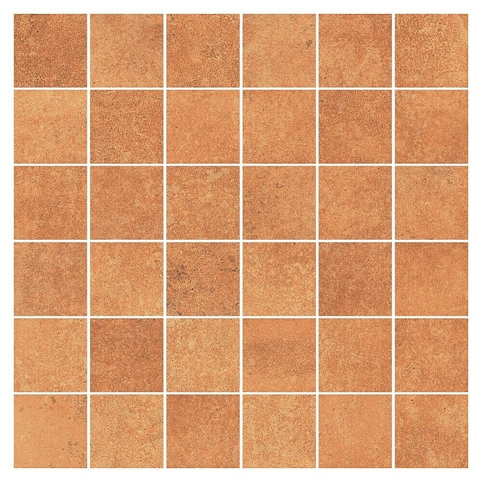 Malla mosaico Cotto (29 x 29 cm, Red, Mate, 8 pzs.) | BAUHAUS