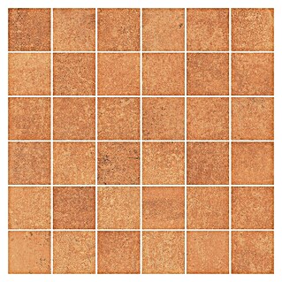 Malla mosaico Cotto (29 x 29 cm, Red, Mate, 8 pzs.)