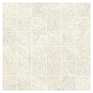 Malla mosaico Gavarnie (29 x 29 cm, Ivoire, Mate, 8 pzs.)